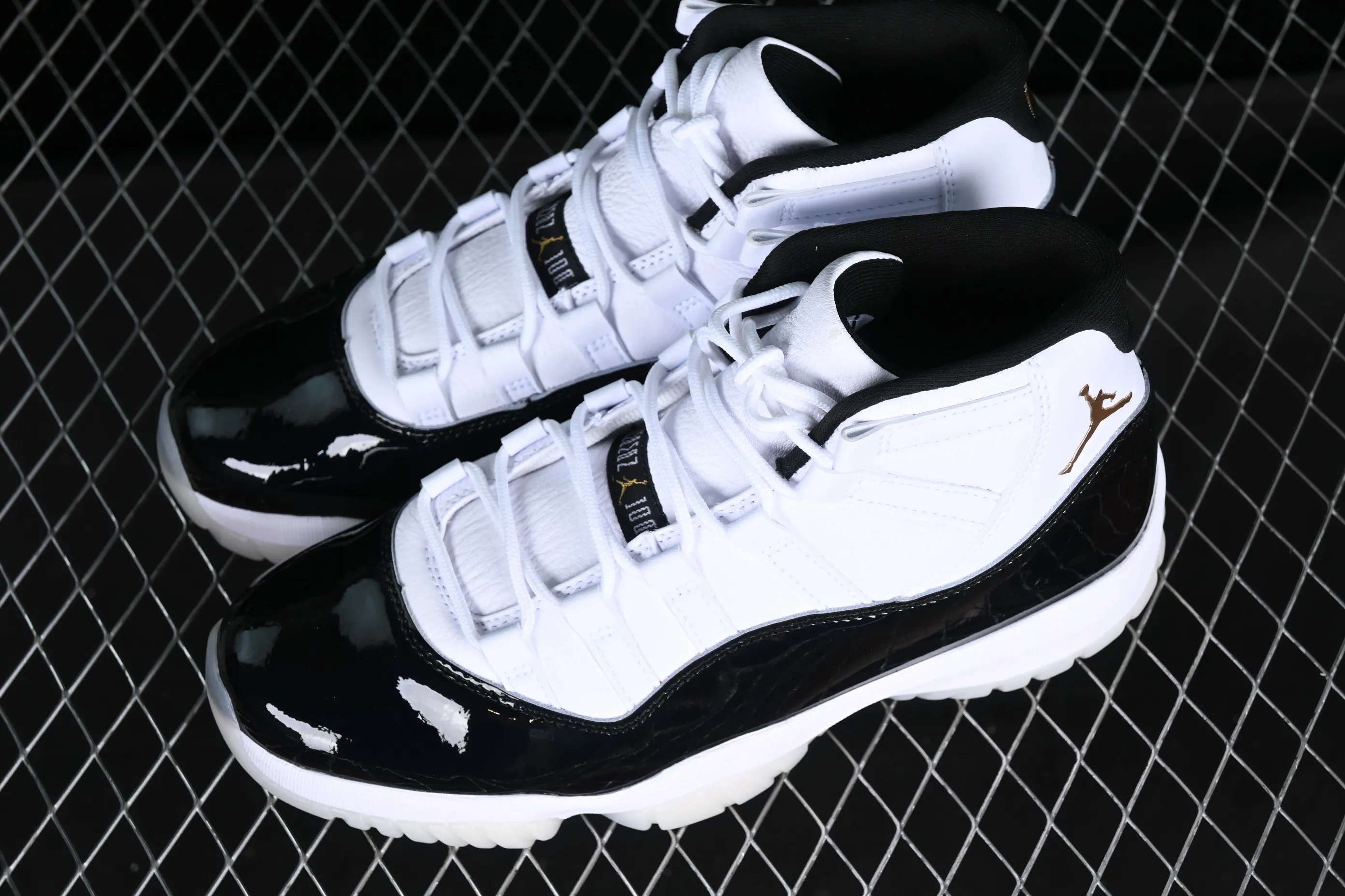 All categories Air Jordan Jordan series basketball shoes Air Jordan 11 F version Air Jordan 11 "DMP" AJ11 Joe 11 gold brick Kang buckle genuine carbon first layer CT8012-170